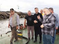 Şile liman ağzı kum temizleme çalışmalarının ikinci ayağı Ağva Limanı’nda başladı