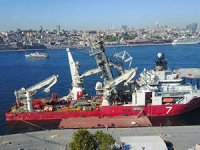 Karadeniz Gaz Sahası'nda kabloları denizin tabanına döşeyecek gemi İstanbul'da
