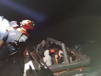 Muğla açıklarında 125 düzensiz göçmen kurtarıldı
