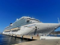 Costa Venezia Bodrum'a bin 523 yolcu getirdi