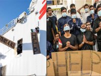 İtalya kıyılarında göçmen gemisinden yükselen yardım çığlığı