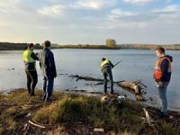 Köpüklenme iddiası nedeniyle Meriç Nehri'nden numune alındı