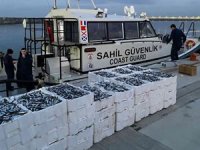 Sahil kenarlarında yasadışı ticari balık avcılığı yapanlara 30 bin TL para cezası kesildi