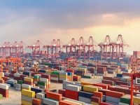 Çin limanlarında konteyner hacimleri arttı