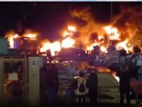 İspanya’da limanda yangın: 80 tekne alev alev yandı!