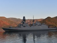 İtalyan Deniz Kuvvetlerine ait fırkateynden Aksaz'a liman ziyareti