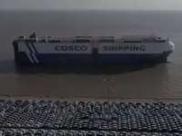 Çin'den Türkiye'ye 4 bin araç yüklü gemi yola çıktı