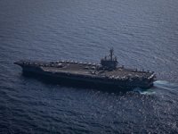 ABD Donanması'na bağlı USS George HW Bush uçak gemisi Türkiye’ye doğru yola çıktı