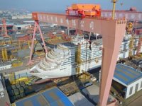 Çin'in ilk yerli yapım büyük kruvaziyer gemisi 2023 sonunda teslim edilecek