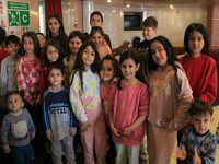 MSC Aurelia depremzede çocukların mutluluğuna demirledi