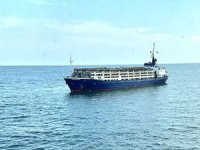 Sarıyer açıklarında arızalanan canlı hayvan gemisi kurtarıldı