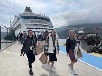 Amasra Limanı ilk kruvaziyer gemisini ağırladı
