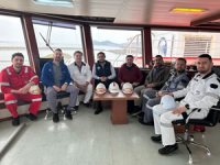 Med Pacific gemisine YMN Tanker yöneticilerinden ziyaret
