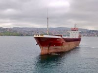 Genel kargo gemisi İstanbul Boğazı'nda arızalandı