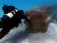Gemi enkazında 1.800 yıllık mermer eserler keşfedildi