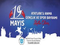 Tamer Kıran'dan 19 Mayıs Atatürk'ü Anma, Gençlik ve Spor Bayramı Mesajı