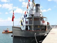 TCG Nusret N-16 Müze Gemisi Giresun'da ziyarete açıldı
