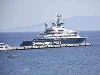 Mega Yat "Octopus"a 400 bin litrelik yakıt ikmali yapıldı