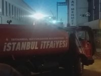 Tuzla'da tersanede bakımı yapılan gemide çıkan yangın söndürüldü