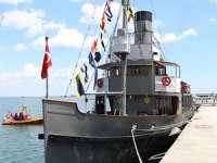 TCG Nusret Müze Gemisini Marmara ve Karadeniz limanlarında 50 binden fazla kişi ziyaret etti