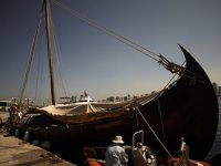Viking yelkenlisi İstanbul'da Viking hayranları için hazırlanıyor