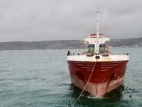 İstanbul Boğazı'nda arızalanan kargo gemisi Büyükdere'ye demirletildi