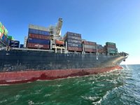 Hong Kong bandıralı yük gemisi Odesa'dan ayrılan ilk gemi oldu