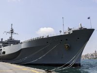 ABD Donanmasına ait USS Mount Whitney gemisi, Türk basınına tanıtıldı