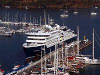 Fethiye'ye "SH Diana" kruvaziyeriyle 63 turist geldi