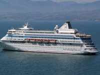 Panama bandıralı kruvaziyer "Astoria Grande" Sinop'a geldi