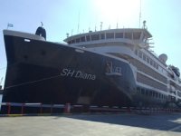 QTerminals Antalya Limanı, lüks yolcu gemisi SH Diana’yı ağırladı