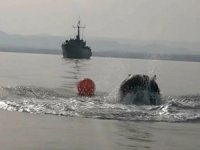 Türk bayraklı gemi Karadeniz'de mayına çarptı