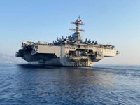 ABD uçak gemisi Doğu Akdeniz'e ulaştı