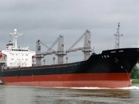 Yük gemisi Karadeniz'de mayına çarptı