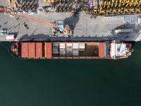 Gazze'ye yardım götürecek gemi İzmir'den yola çıktı