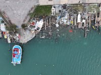 Karadeniz Ereğli'deki fırtına balıkçıları da etkiledi