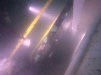 Midilli açıklarında batan geminin ilk görüntüleri ortaya çıktı