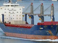 Türk işletmecili kargo gemisinde yangın çıktı