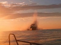 Panama bayraklı yük gemisi Karadeniz'de mayına çarptı