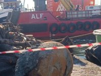 Balıkçıların ağına mayın takıldı