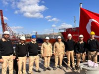 MAVİ VATAN isimli dökme yük gemisi Türk Bayrağı çekti