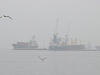 Tekirdağ'da sis deniz ulaşımını etkiliyor