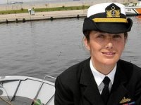 İlk kadın amiral Gökçen Fırat, Deniz Harp Okulu öğrencileriyle buluştu