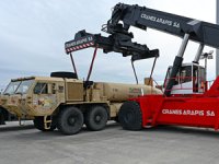 ABD ordusuna ait gemi Dedeağaç Limanı'nda