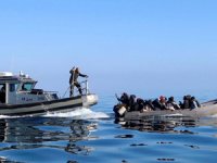 Tekneleri alabora olan göçmenlerden 5'inin cesedine ulaşıldı
