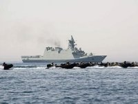 Dört ülkeden ilk ortak deniz tatbikatı