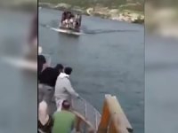 Şanlıurfa'da iki tekne çatıştı