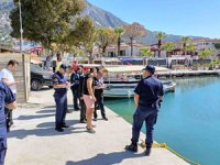 İzinsiz bağlanan tekneler kaldırılıyor