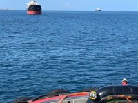Marmara Denizi'nde arızalanan kargo gemisi kurtarıldı