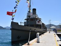 TCG Nusret Müze Gemisi Marmaris'te ziyarete açıldı